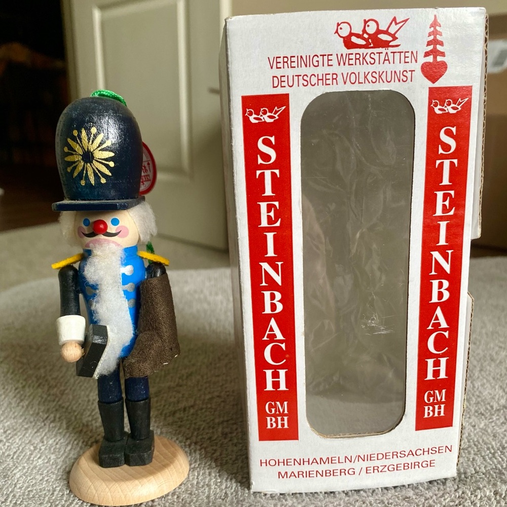 Vintage Mini Steinbach Shoeshiner Nutcracker